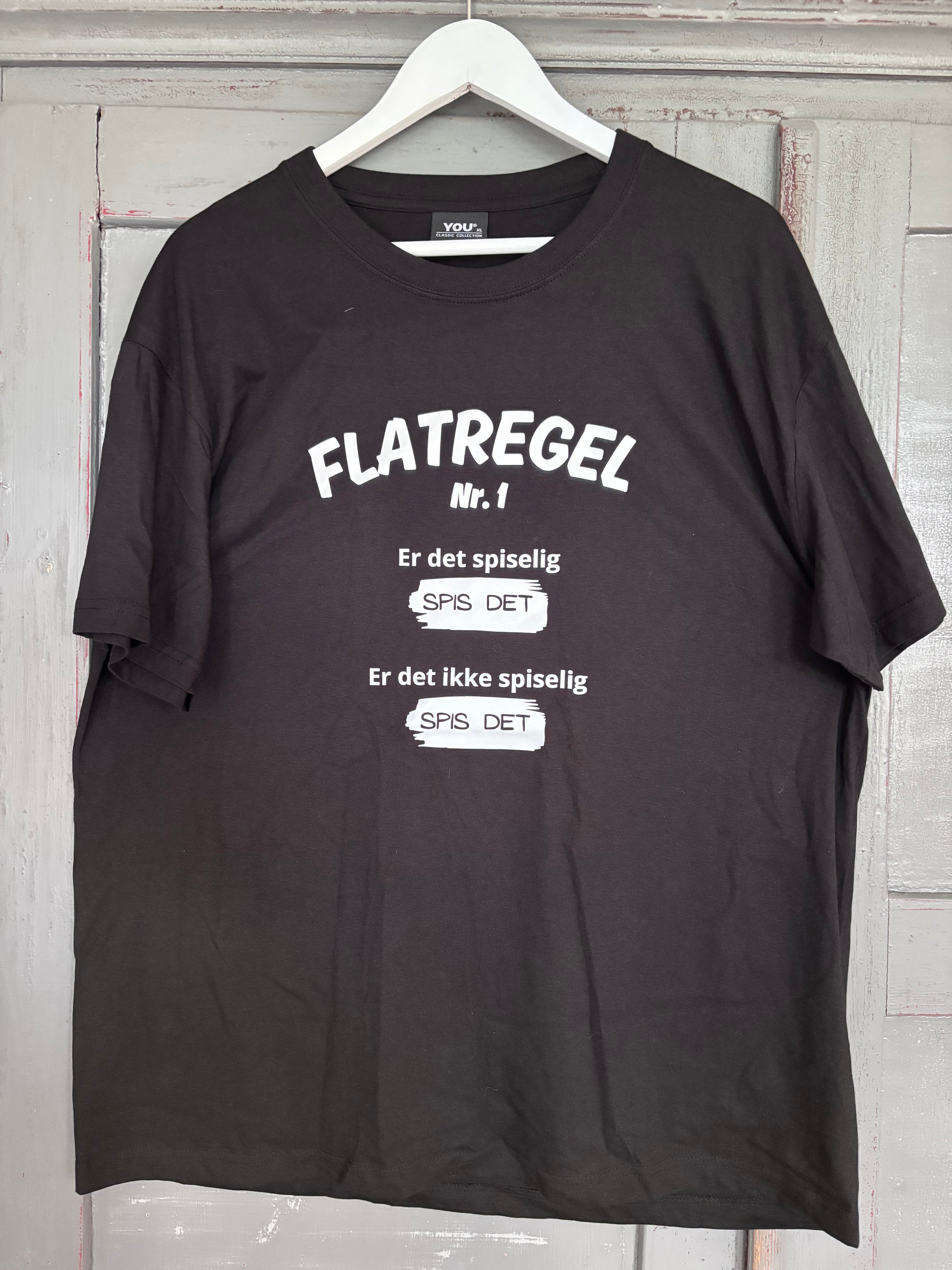 T-skjorte Flatregel